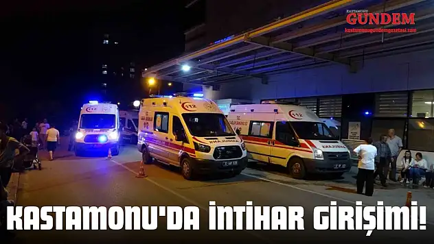 Kastamonu'da İntihar Girişimi!