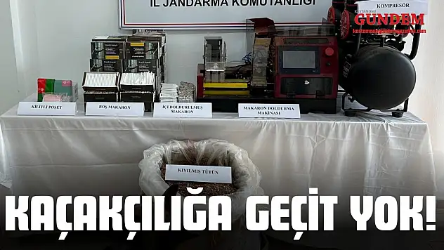 Kastamonu'da Kaçakçılığa Geçit Yok!