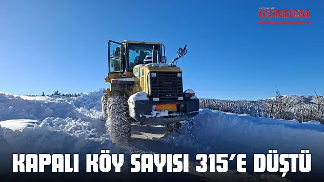 Kastamonu'da Kapalı Köy Sayısı 315'e Düştü