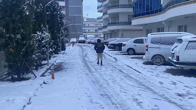 Kastamonu'da Kar Yağışı Etkili Oldu