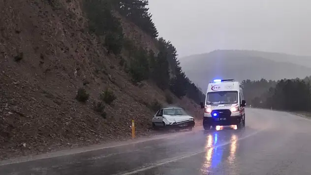 Kastamonu'da kaza: 1 yaralı