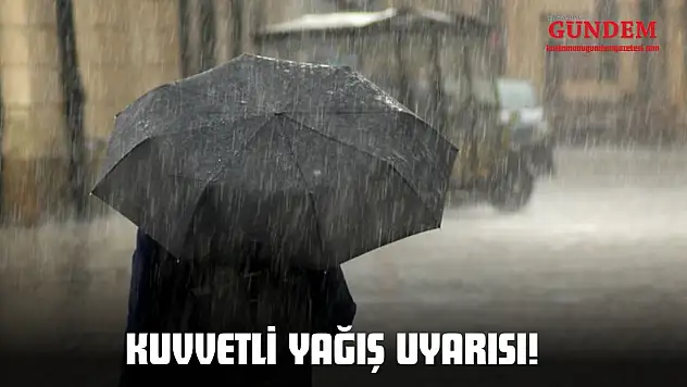Kastamonu'da Kuvvetli Yağış Uyarısı!