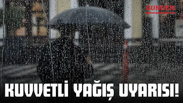 Kastamonu'da Kuvvetli Yağış Uyarısı!