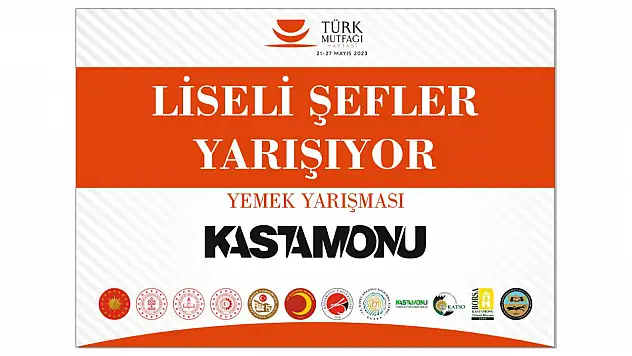 Kastamonu'da Liseli Şefler Yarışıyor Yemek Yarışması başlıyor