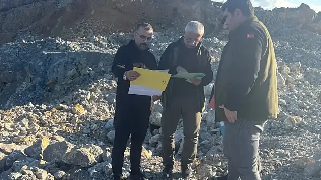 Kastamonu'da Maden Sahalarında Denetim Gerçekleştirildi