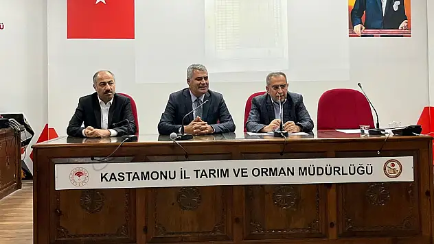 Kastamonu'da Muhtarlara Tarım Sayımı ve TÜKAS Kayıtları Hakkında Bilgilendirme