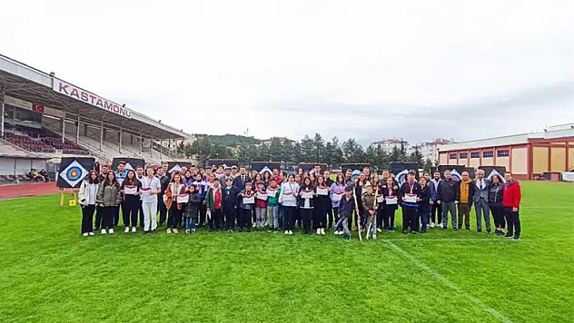 Kastamonu'da okçulukta dereceler belli oldu