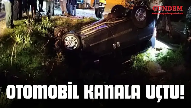 Kastamonu'da Otomobil Kanala Uçtu!