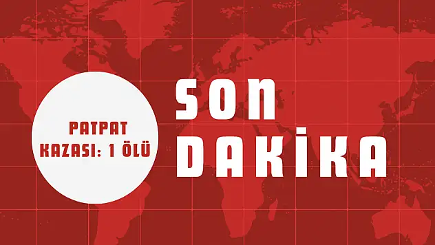 Kastamonu'da Patpat Kazası: 1 Ölü