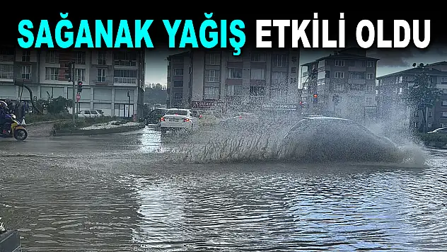 Kastamonu'da Sağanak Etkili Oldu