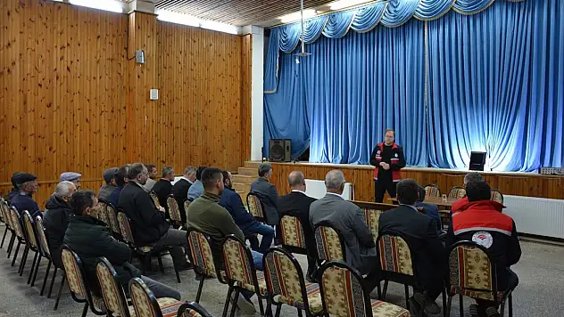 Kastamonu'da Şap Hastalığına Karşı Bilgilendirme Toplantısı