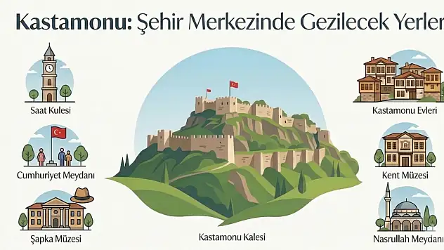 Kastamonu'da Şehir Merkezine Yakın Gezilecek Yerler