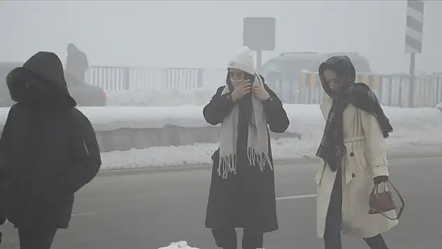 Kastamonu'da Sıcaklık Eksi 8,1 Dereceye Düştü