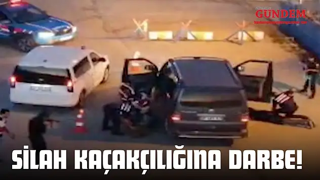 Kastamonu'da Silah Kaçakçılığına Darbe!