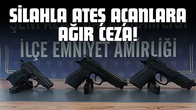 Kastamonu'da Silahla Ateş Açanlara Ağır Ceza!