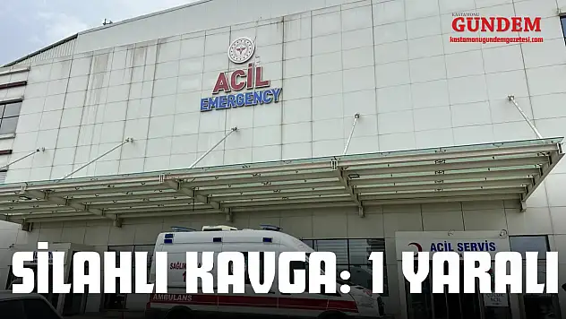 Kastamonu'da Silahlı Kavga: 1 Yaralı
