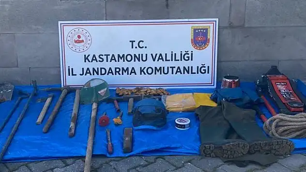 Kastamonu'da tarihi eser kaçakçıları yakalandı