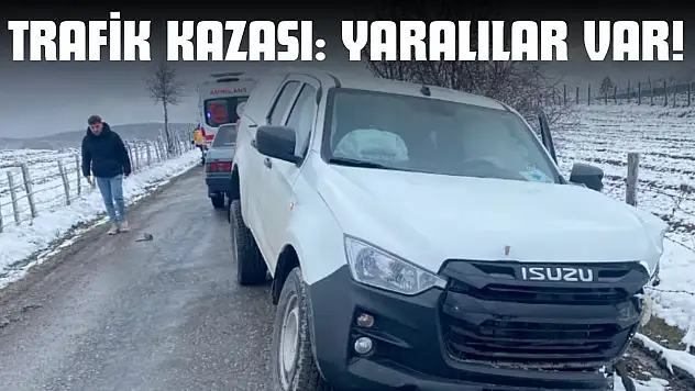 Kastamonu'da Trafik Kazası: Yaralılar Var!