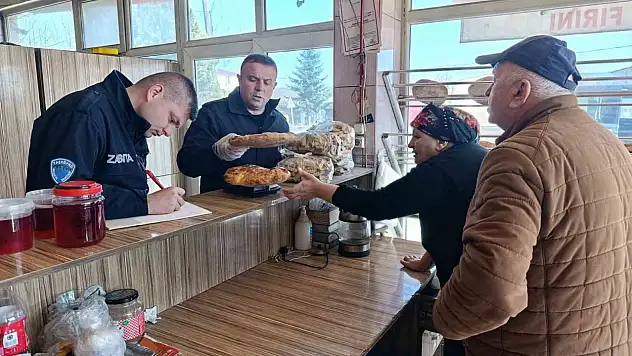 Kastamonu'da Unlu Mamullerde Gramaj Ve Hijyen Kontrolü Yapıldı