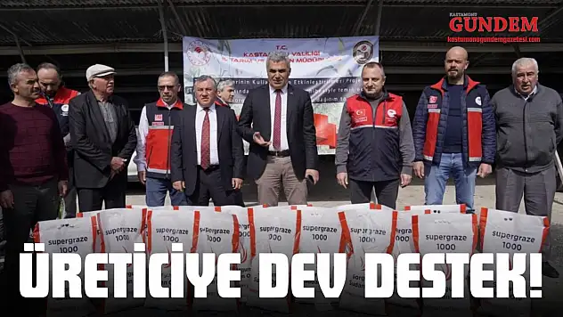 Kastamonu'da Üreticiye Dev Destek: 15 Ton Tohum Dağıtıldı!