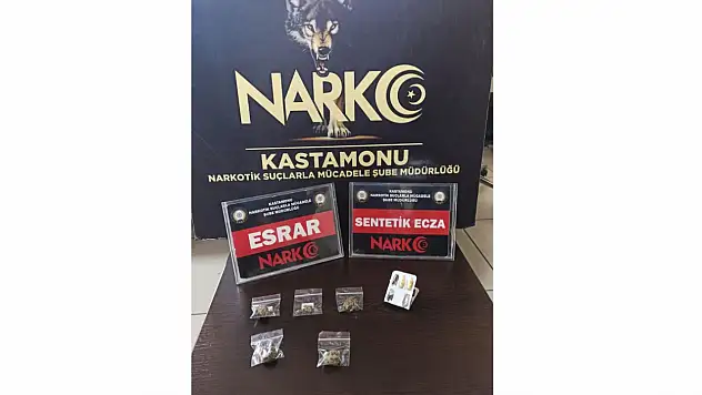 Kastamonu'da uyuşturucu olayı