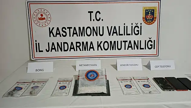 Kastamonu'da Uyuşturucu Operasyonu