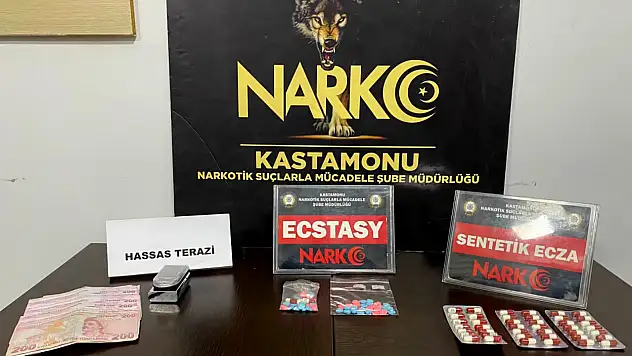 Kastamonu'da Uyuşturucu Operasyonu