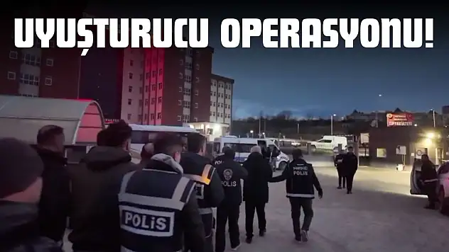 Kastamonu'da Uyuşturucu Operasyonu!