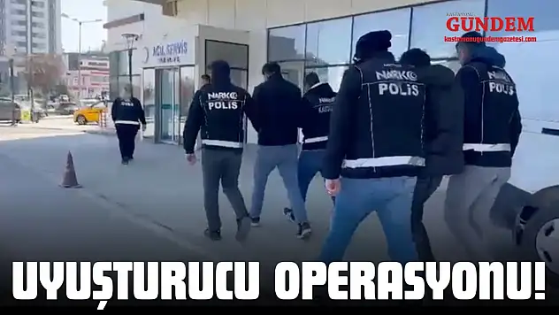 Kastamonu'da Uyuşturucu Operasyonu: 2 Kişi Tutuklandı!
