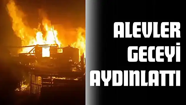 Kastamonu'da Yangın Paniği