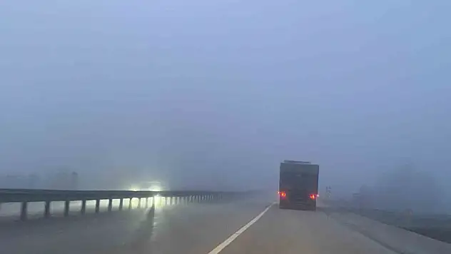Sürücüler Dikkat! Kastamonu'da Yoğun Sis