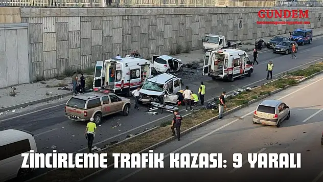 Kastamonu'da Zincirleme Trafik Kazası: 9 Yaralı