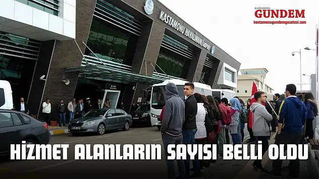Kastamonu'dan Hizmet Alanların Sayısı Belli Oldu