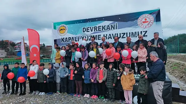 Kastamonu Devrekani'de yüzme havuzu temeli atıldı