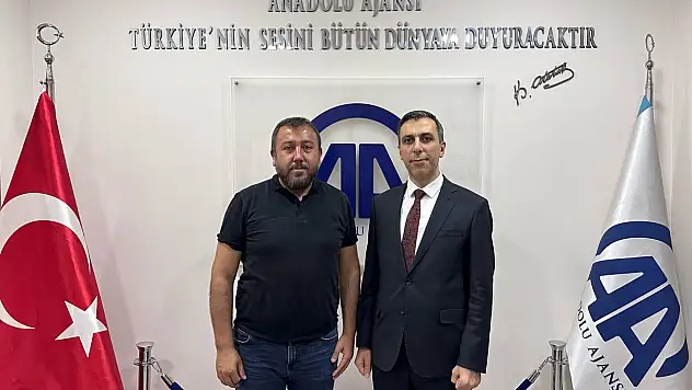 Kastamonu İl Basın ve Halkla İlişkiler Müdürü Nalbant, AA Kastamonu Bürosu'nu ziyaret etti