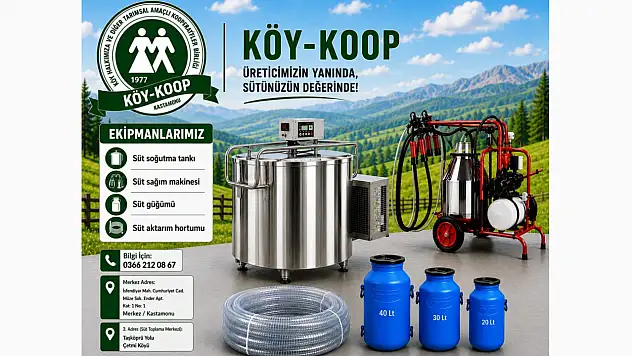 Kastamonu Köy Kooperatifinin Üreticilere Desteği Sürüyor