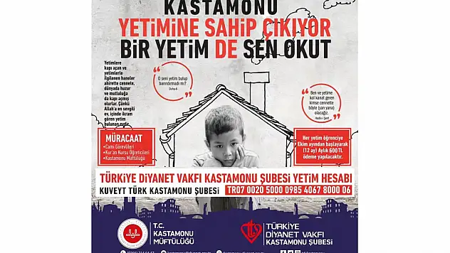Kastamonu Müftülüğünden Yetim Çocuklara Bayram Desteği