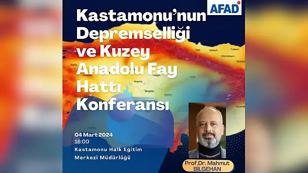 Kastamonu'nun Depremselliği Konuşulacak 