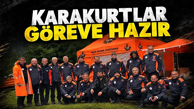 Kastamonu'nun Karakurtları Göreve Hazır