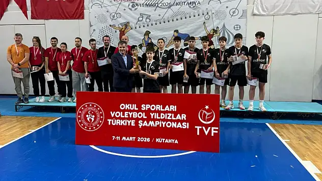 Kastamonu Okul Sporları Voleybol Turnuvasında Türkiye Şampiyonu