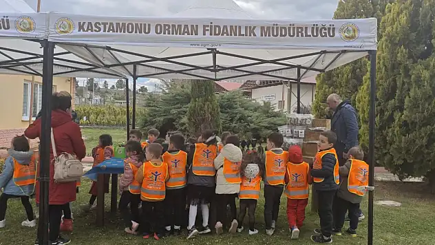 Kastamonu Orman Bölge Müdürlüğü Çocuklarla Bir Araya Geldi