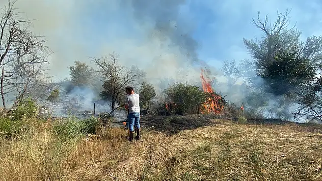 Kastamonu Sınırında Korkutan Yangın