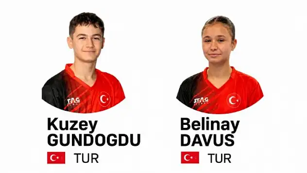 Kastamonu Spor Tarihinde Bir İlk! İki Genç Raket Dünya Şampiyonası'nda