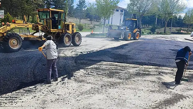 Kastamonu Taşköprü'de asfalt sezonu başladı