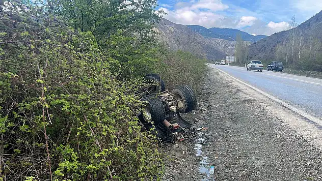 Kastamonu Tosya'da ATV kazası