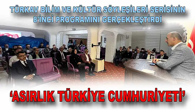 Kastamonu TÜRKAV'da Söyleşiler Devam Ediyor