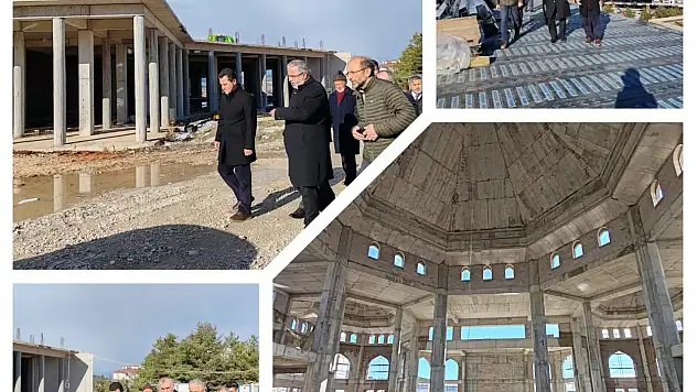 Kastamonu Üniversitesi Camii'nde İnceleme