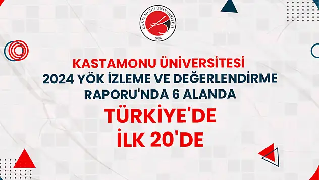 Kastamonu Üniversitesi İlk 20'de