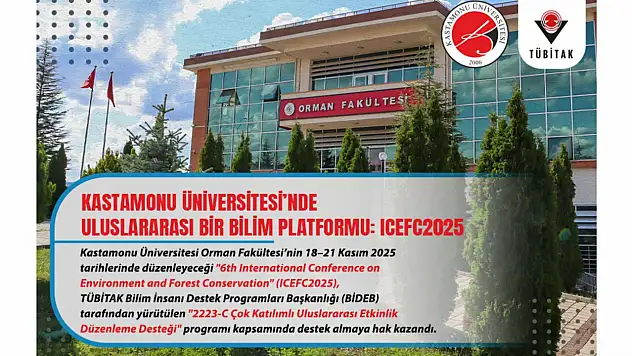 Kastamonu Üniversitesi'nde Uluslararası Bilim Platformu
