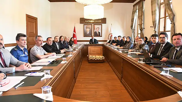 Kastamonu Valiliğinde Önemli Toplantılar Gerçekleştirildi